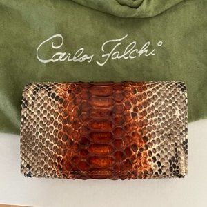 Brand New Never Used Carlos Falchi Snakeskin Bag